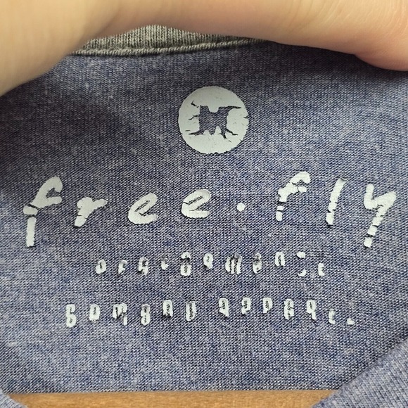 Free Fly Henley Shirt Mens Medium Bamboo Long Sleeve Pullover Performance - Picture 4 of 11